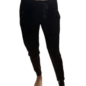Abercrombie and Fitch Black Heather Joggers